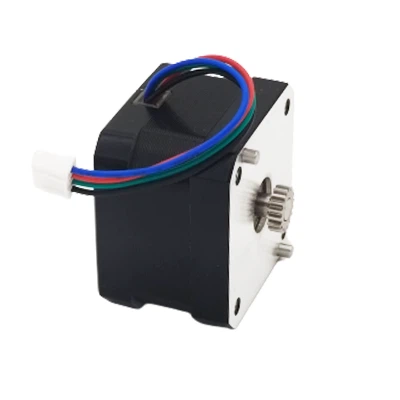 NEMA 17 bipolarni 1.8 deg 0.24Nm 1.2A 3.36V koračni motor s 4 žice i 2 pina za lociranje